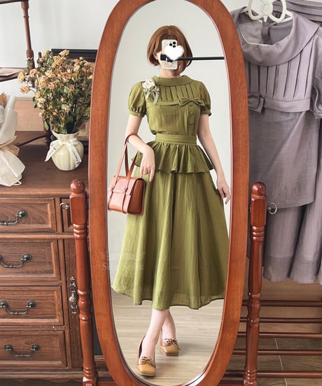 Forest Wardrobe 夢の島（ゆめのしま）の森 スカート、ブラウス [LO1620]