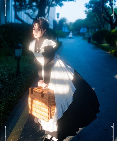 Black Cat Manor ロングメイド服 Ⅲ型 オーダー [OP400]