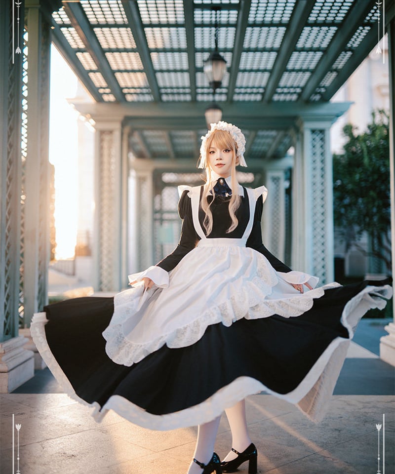 Black Cat Manor ロングメイド服 Ⅸ型 オーダー[OP400] | Roses