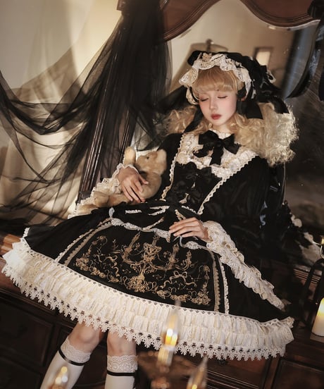 Bramble Rose / Candle Doll ロリィタドレス ワンピース [LO1464]