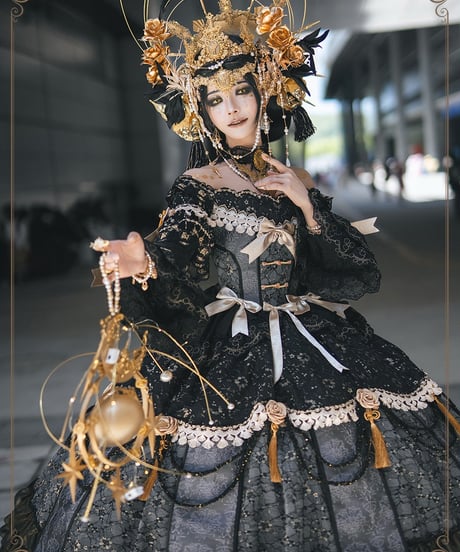 HinanaQueena /  千刻玲瓏 ロングドレス ウエディングドレス フルセット [LO1660]