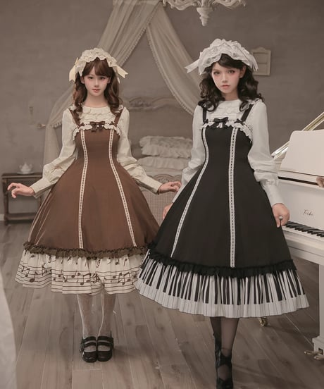 with PUJI / 独奏のひととき ロリィタドレス JSK [LO1643]