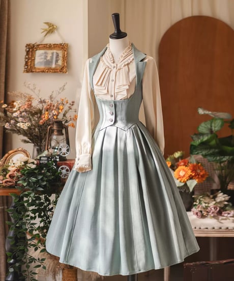 Forest Wardrobe 森林知秋 コルセットJSK、ブラウス [LO877]