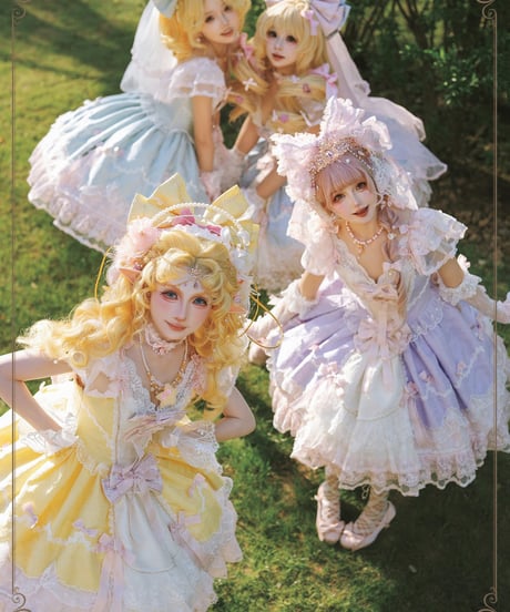 HinanaQueena / Jasmine Fairy ロリィタドレス セット [LO1615]