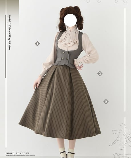 Forest Wardrobe / 森林日誌 コルセットSK, 森林契約 コルセットベスト [LO1641]