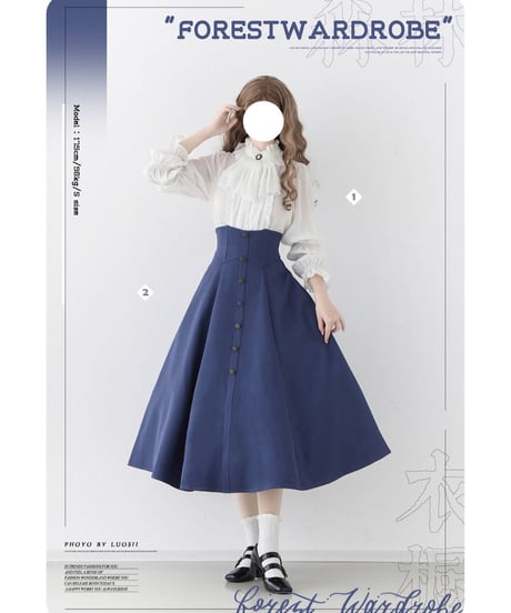 Forest Wardrobe / 森林启示（森林啓示） コルセットSK [LO1641]