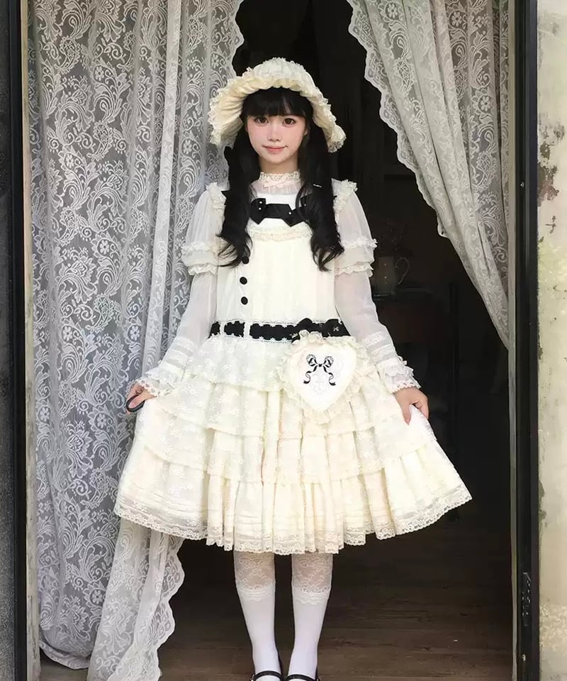 Miss Cube / 夢見るレース シリーズ ロリィタドレス OP, JSK, ブラウス