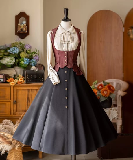 Forest Wardrobe / 森林日誌 コルセットSK, 森林契約 コルセットベスト [LO1641]