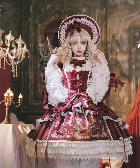 Bramble Rose / Candle Doll ロリィタドレス ワンピース [LO1464]