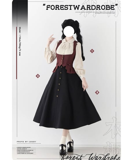 Forest Wardrobe / 森林启示（森林啓示） コルセットSK [LO1641]