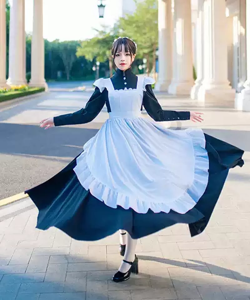 Black Cat Manor ロングメイド服 Ⅲ型 オーダー [OP400] | Roses