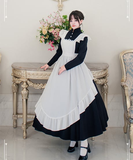 Black Cat Manor ロングメイド服 Ⅲ型 オーダー [OP400]