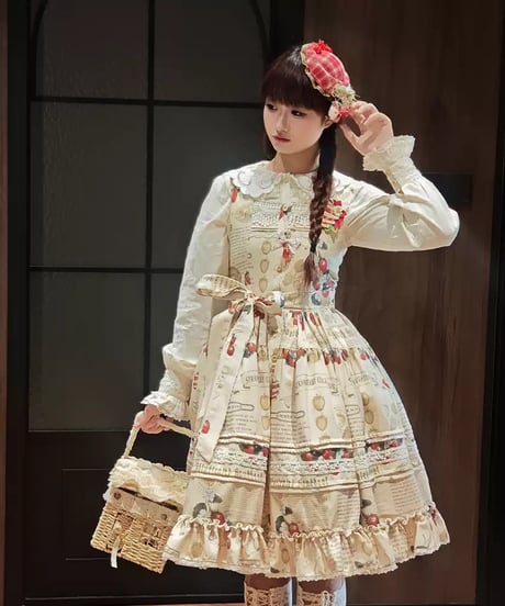 Miss Cube /  苺画報2.0 シリーズ JSK2種 [LO1475]