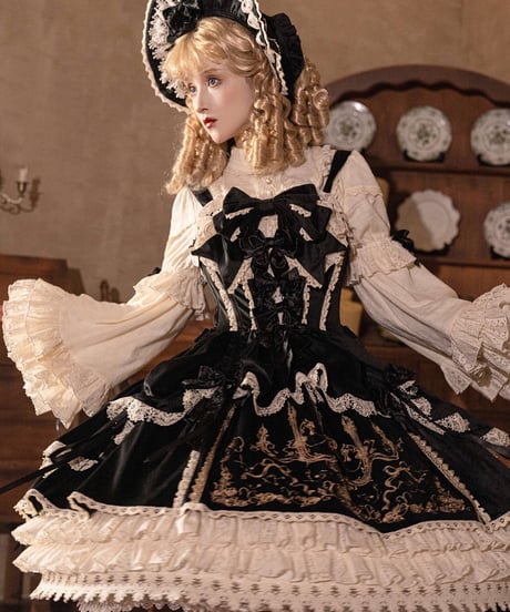 Bramble Rose / Candle Doll ロリィタドレス JSK [LO1464]