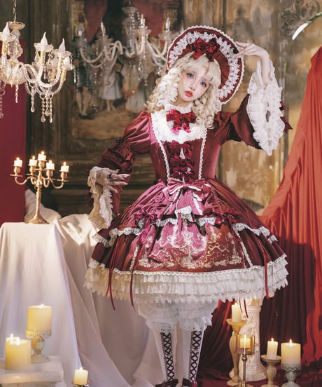 Bramble Rose / Candle Doll ロリィタドレス ワンピース [LO1464]