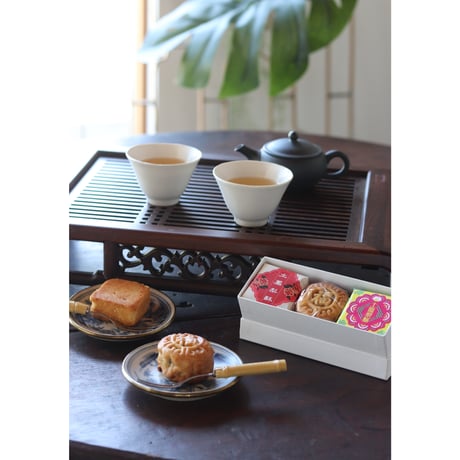 台湾茶菓子箱〈福〉