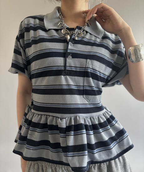 【RE;CIRCLE】 RE Polo PEPLUM / 260806-005