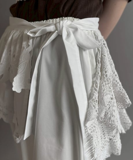 【Chinatsu Aoyama】 RE The Home Makers Wrap Skirt / 260716-042
