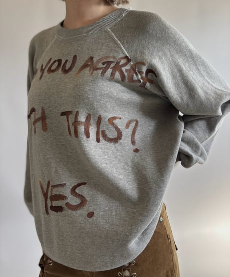 【RE;CIRCLE】 RE Paint Sweat / 261008-018
