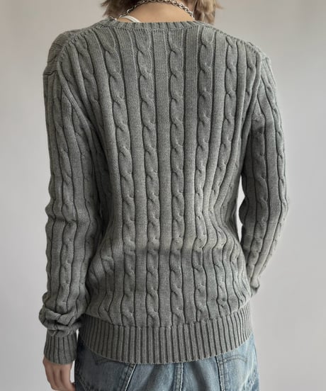 【USED】 Polo Ralph Lauren Cotton Knit / 261017-024