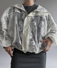 【RE;CIRCLE】RE Lace Hooded Jacket / 260914-008