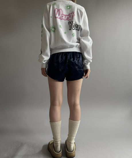 【RE;CIRCLE】 RE Mash up Products Handwritten Sweat Top  /261026-003