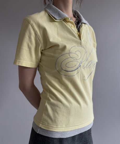 【Chinatsu Aoyama】 RE Player Polo Shirt / 260827-024