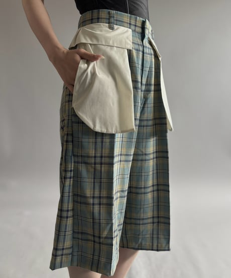 【RE;CIRCLE】 Re Slacks Pocket Shorts /  260727-009