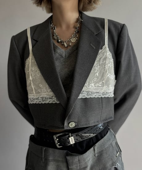 【Chinatsu Aoyama】 Suit Camisole Jacket  /  2601022-038