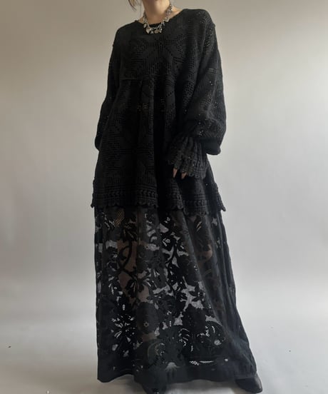 【RE;CIRCLE】 RE Crochet One-Piece / 260803-018