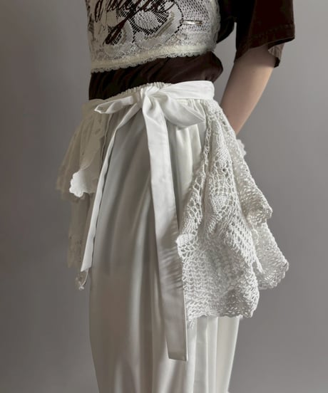 【Chinatsu Aoyama】 RE The Home Makers Wrap Skirt / 260716-042