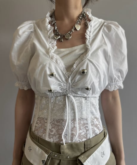【Chinatsu Aoyama】 RE The Home Makers Blouse / 260820-043