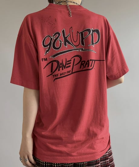 【USED】 Made in USA 90's DAVE PRATT SEX MACHINE T-Shirt/ 260718-001