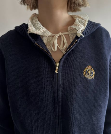 【USED】 Lauren Ralph Lauren Knit Zip Parka / 261017-006