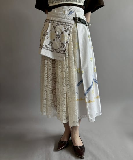 【Chinatsu Aoyama】 RE The Home Makers Skirt / 260716-005