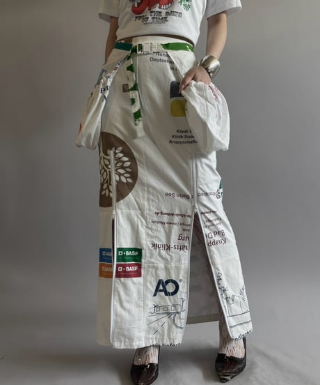 【RE;CIRCLE】  RE Eco Bag Belt Bag Skirt  / 260810-023