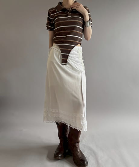 【RE;CIRCLE】RE Leotard Polo Shirt / 260713-012