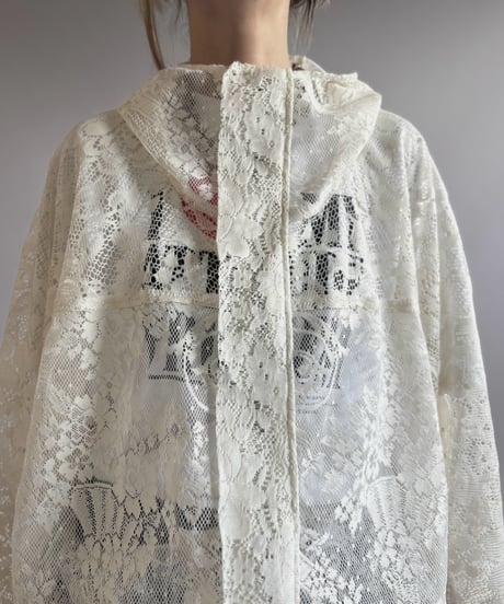 【RE;CIRCLE】RE Lace Hooded Jacket / 260824-007