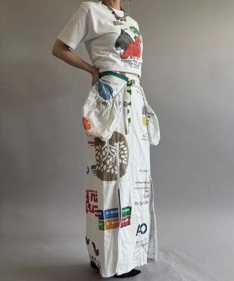 【RE;CIRCLE】  RE Eco Bag Belt Bag Skirt  / 260810-023