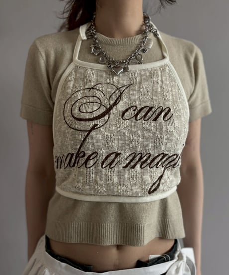 【Chinatsu Aoyama】 RE Apron / 260716-046