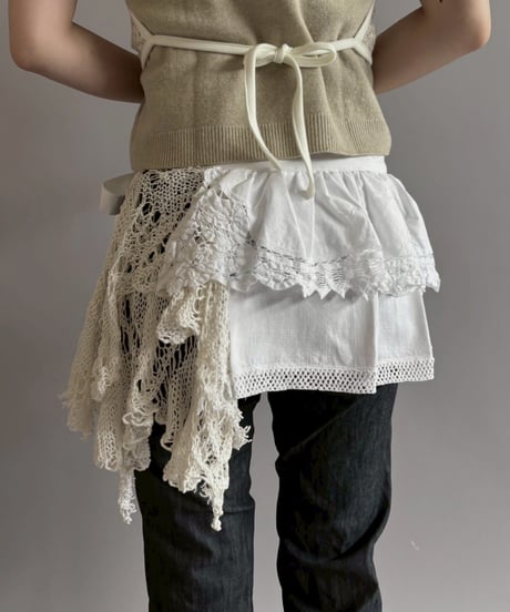 【Chinatsu Aoyama】 RE The Home Makers Wrap Skirt / 260716-047