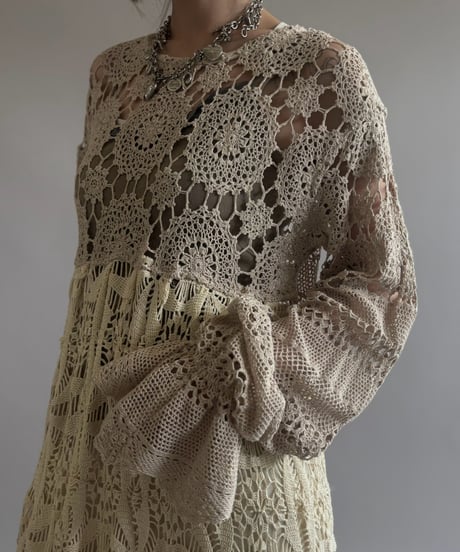 【RE;CIRCLE】 RE Crochet One-Piece / 260803-014