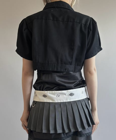 【Chinatsu Aoyama】 RE Makers Shirt Black / 260813-040