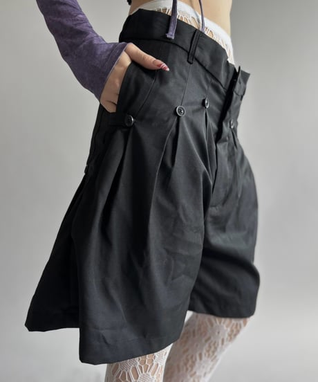 【USED】 Design Tucked Short Pants / 260926-022