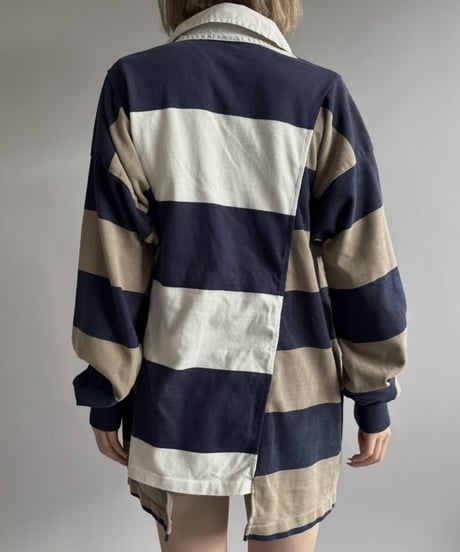 【RE;CIRCLE】 RE Lace-Up Rugger Shirt  /261015-012