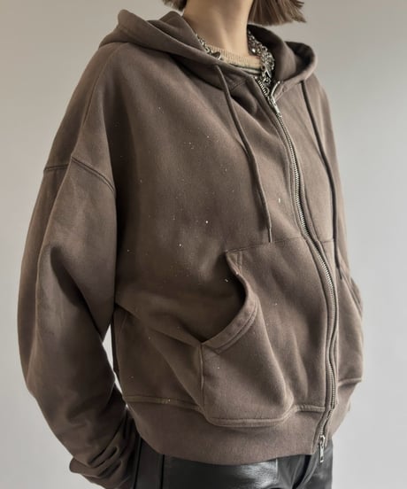 【RE;CIRCLE】 RE Zip Parka Short / 261008-008