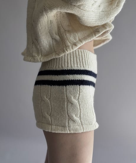【RE;CIRCLE】 RE Tilden Knit Set-up  /261019-030
