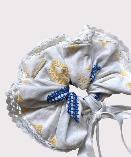 【Chinatsu Aoyama】 RE The Home Makers Scrunchie / 260820-077