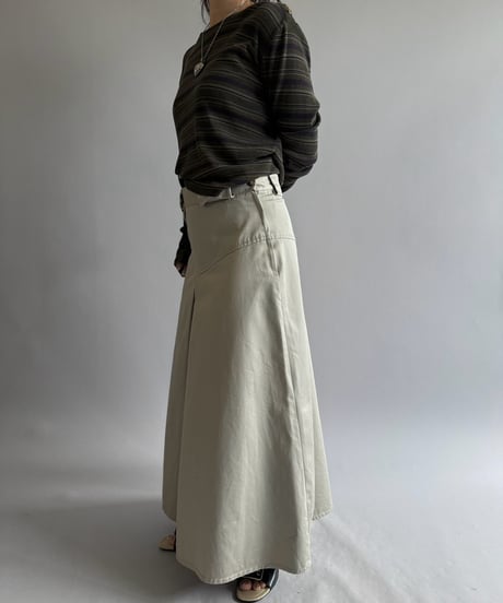 【USED】 Lauren Ralph Lauren Border Knit Top / 260905-024