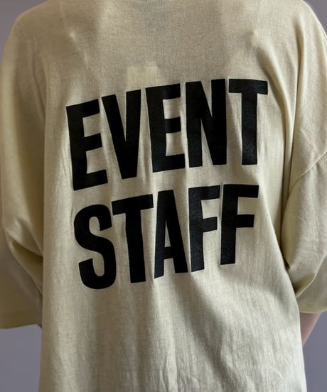 【USED】 Made in USA 80~90's EVENT STAFF T-Shirt/ 260711-019